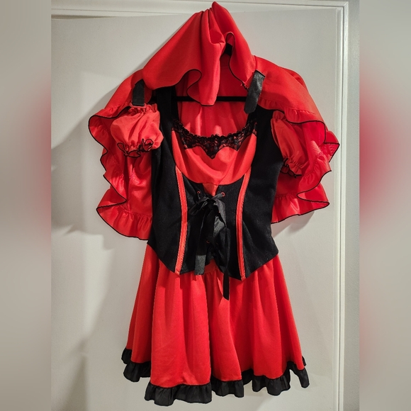 Sexy Little Red Ridinghood Women's Costume XS - Picture 1 of 10